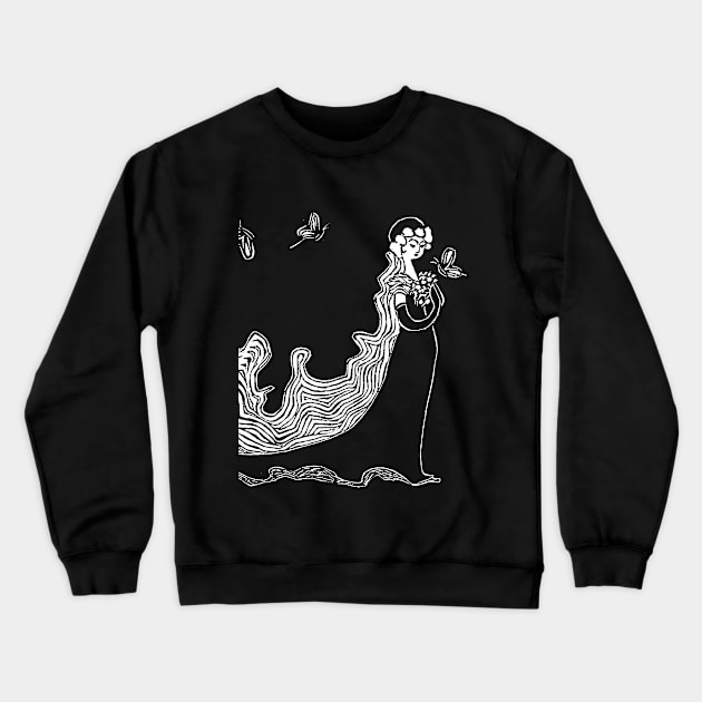 Angelique Crewneck Sweatshirt by Fanelorn